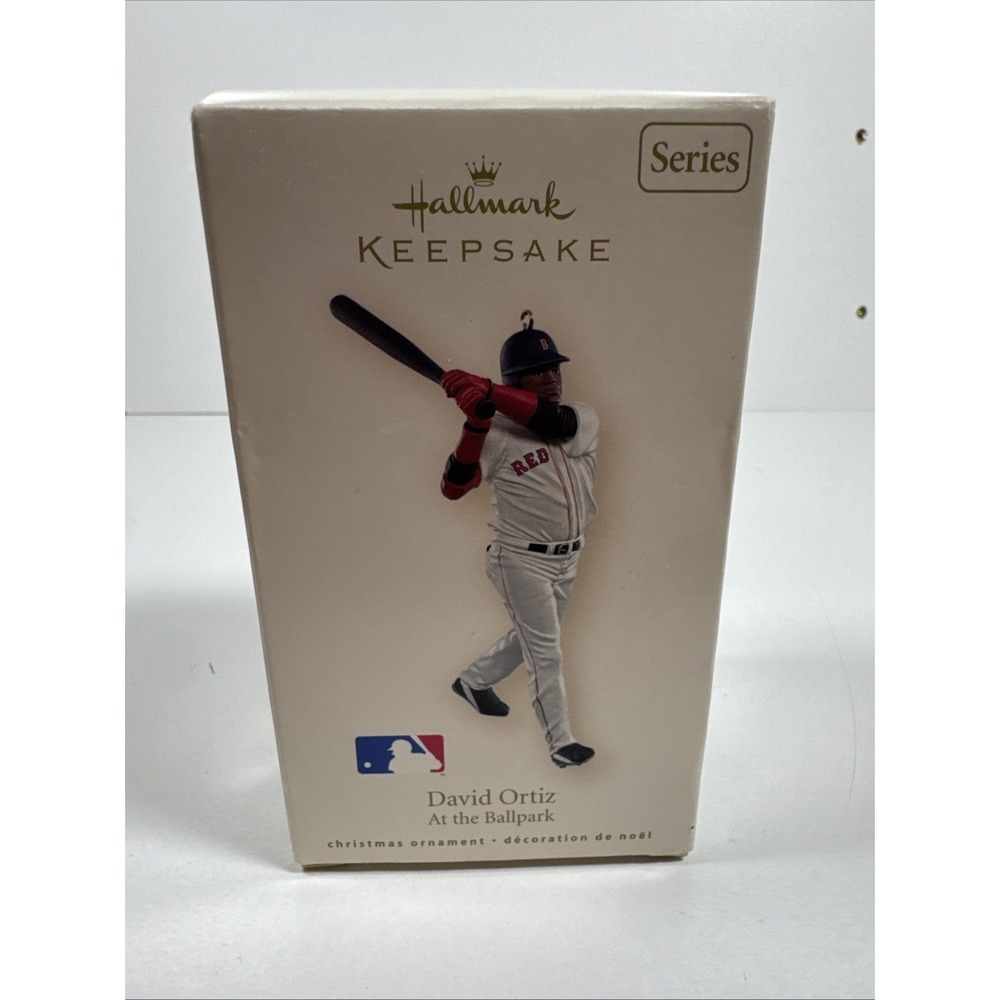 2007 Hallmark MLB Boston Red Sox David Ortiz "At the Ballpark" Keepsake Ornament